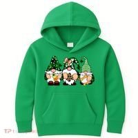 Gnomes St Patrick's Day Kids Hoodie thumb 0
