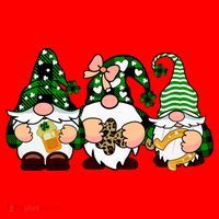 Gnomes St Patrick's Day Santa Hat thumb 1
