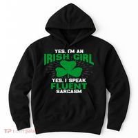 Green Saint Patricks Day St pattys Irish Shamrock Leprechaun Hoodie thumb 0