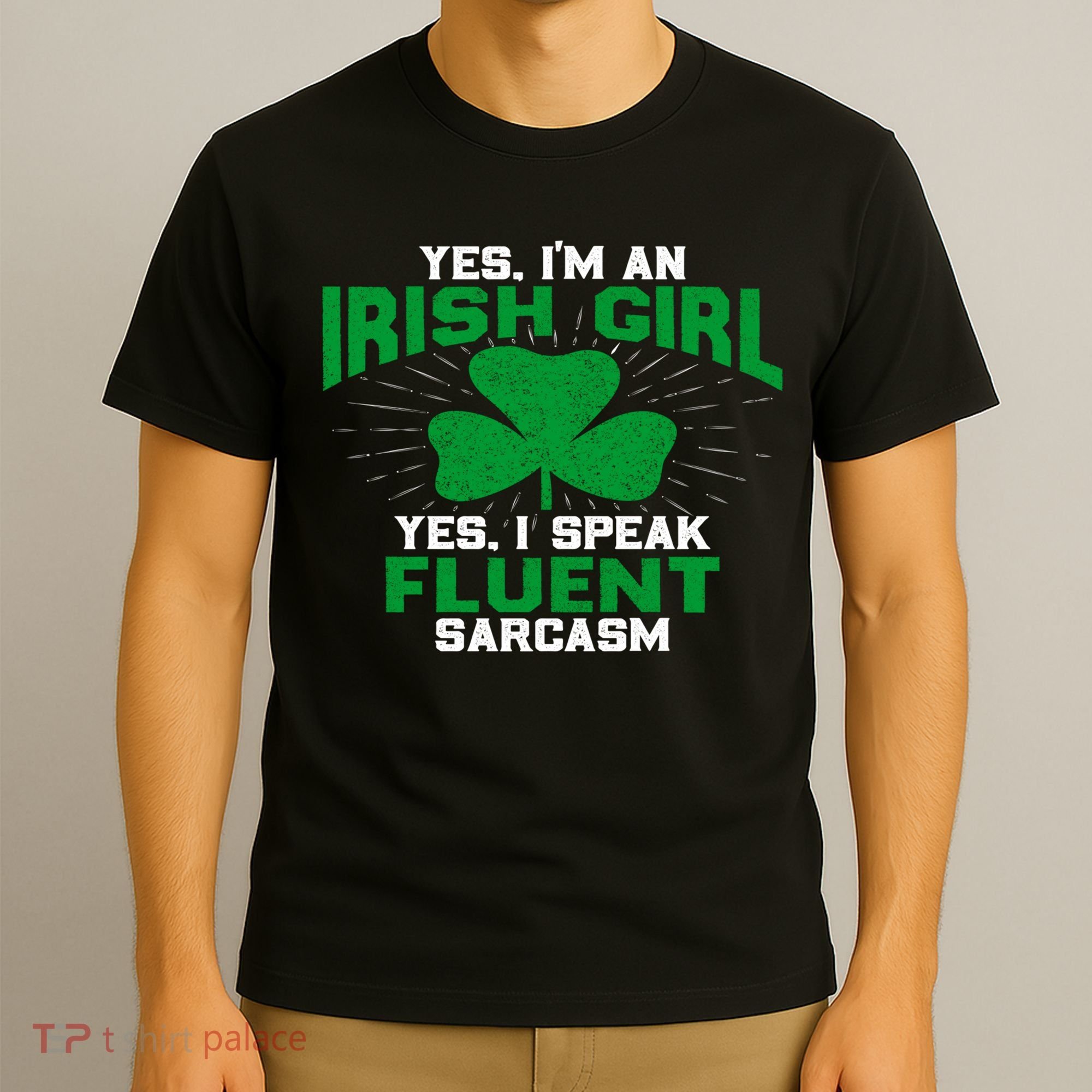 Green Saint Patricks Day St pattys Irish Shamrock Leprechaun T-Shirt