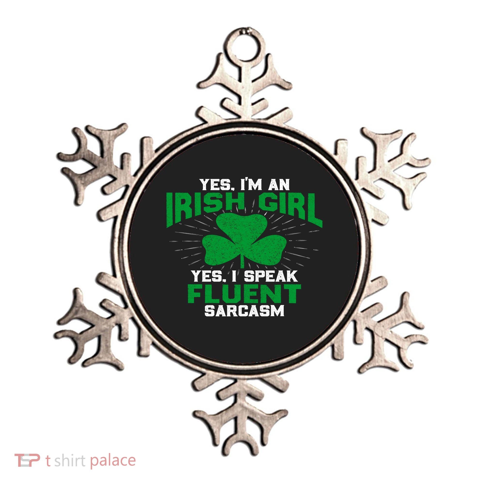 Green Saint Patricks Day St pattys Irish Shamrock Leprechaun Ornament