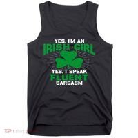 Green Saint Patricks Day St pattys Irish Shamrock Leprechaun Tank Top thumb 0
