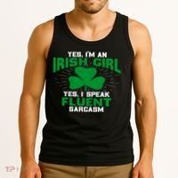 Green Saint Patricks Day St pattys Irish Shamrock Leprechaun Tank Top thumb 3