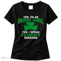 Green Saint Patricks Day St pattys Irish Shamrock Leprechaun Women's T-Shirt thumb 0