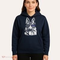 German Shepherd Police Flag Hoodie thumb 5