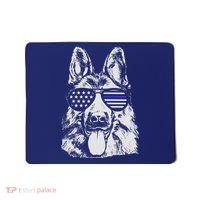 German Shepherd Police Flag Mousepad thumb 0