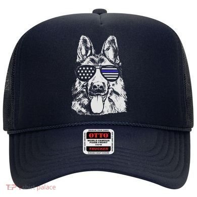 German Shepherd Police Flag Hat