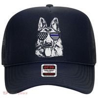 German Shepherd Police Flag Hat thumb 0