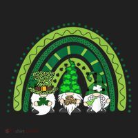 Gnome St Patrick's Day Rainbow Women's Sweatshirt thumb 2
