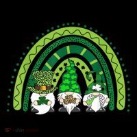 Gnome St Patrick's Day Rainbow Backpack thumb 2