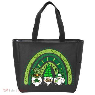 Gnome St Patrick's Day Rainbow Tote Bag