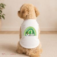 Gnome St Patrick's Day Rainbow Doggie Tank thumb 2