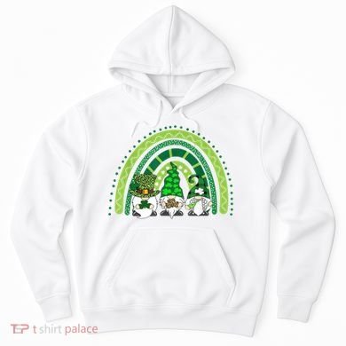 Gnome St Patrick's Day Rainbow Hoodie