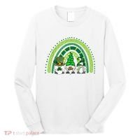 Gnome St Patrick's Day Rainbow Long Sleeve Shirt thumb 0