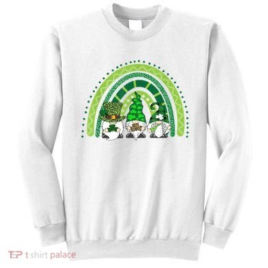 Gnome St Patrick's Day Rainbow Sweatshirt