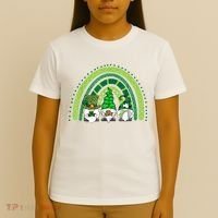 Gnome St Patrick's Day Rainbow T-Shirt thumb 4