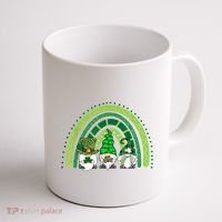 Gnome St Patrick's Day Rainbow Coffee Mug thumb 1