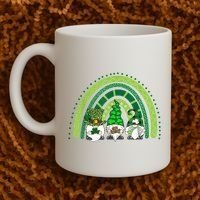 Gnome St Patrick's Day Rainbow Coffee Mug thumb 2