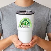 Gnome St Patrick's Day Rainbow Tumbler thumb 2