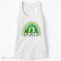 Gnome St Patrick's Day Rainbow Women's Tank Top thumb 0