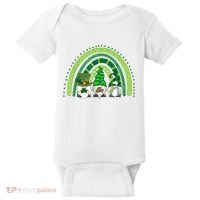 Gnome St Patrick's Day Rainbow Baby Bodysuit thumb 0