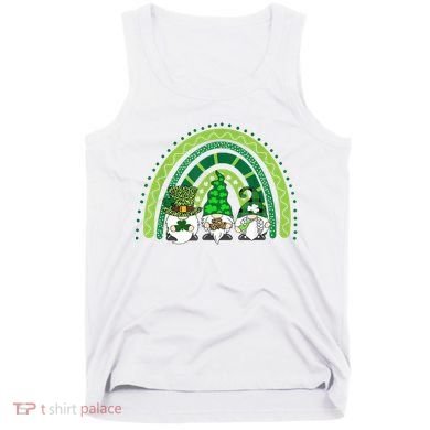 Gnome St Patrick's Day Rainbow Tank Top