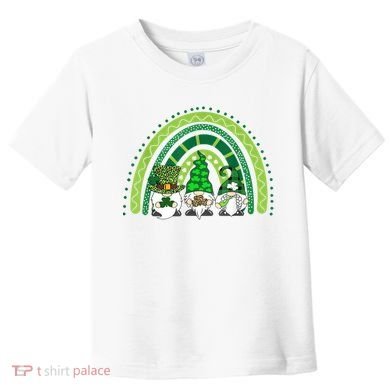 Gnome St Patrick's Day Rainbow Toddler T-Shirt