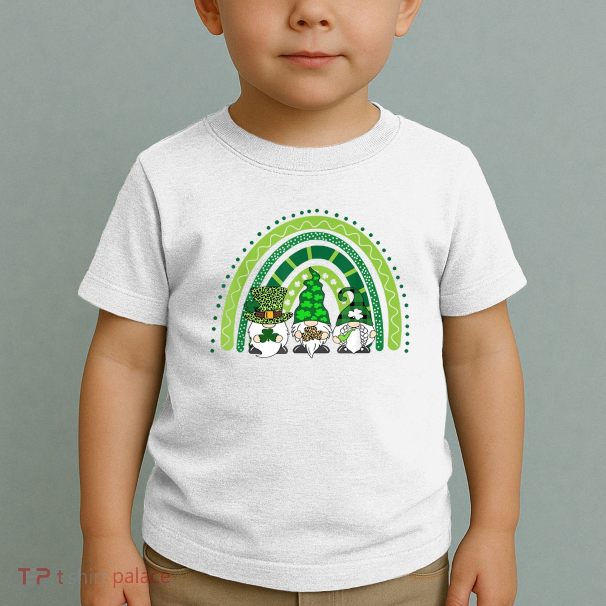 Gnome St Patrick's Day Rainbow Toddler T-Shirt