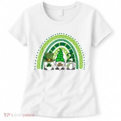 Gnome St Patrick's Day Rainbow Women's T-Shirt