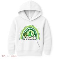 Gnome St Patrick's Day Rainbow Kids Hoodie thumb 0