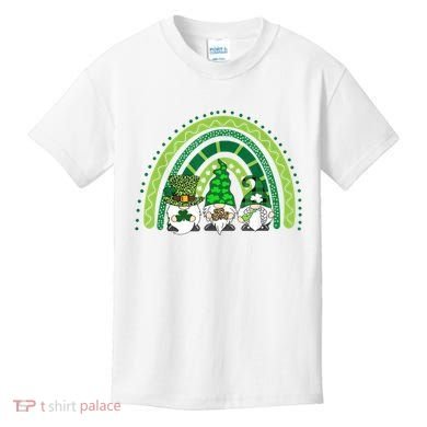 Gnome St Patrick's Day Rainbow Kids T-Shirt