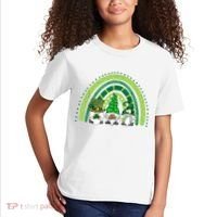 Gnome St Patrick's Day Rainbow Kids T-Shirt thumb 2