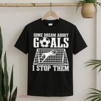 Goalie Soccer Player Goalkeeper Team Keeper Sport Goaltender T-Shirt thumb 2