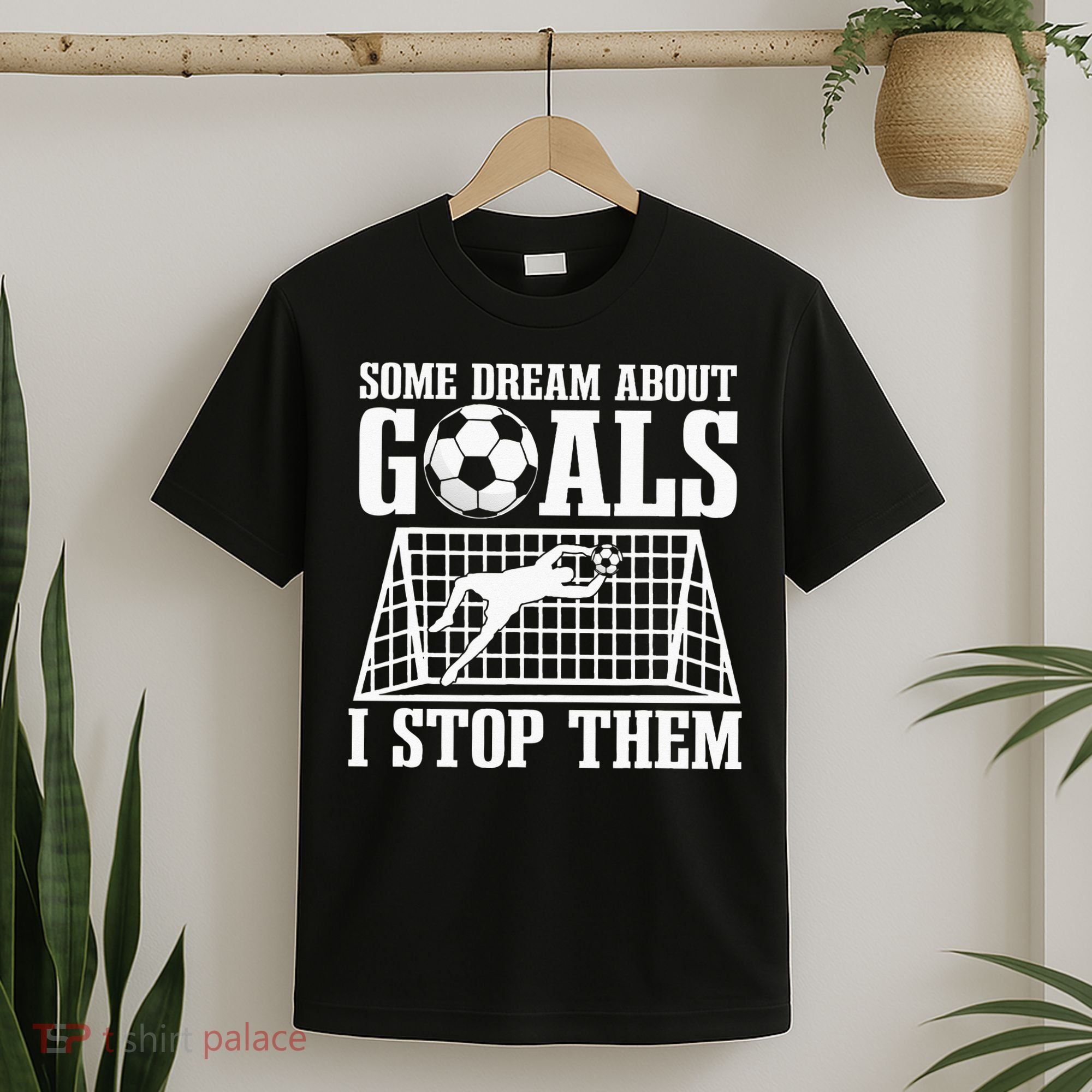 Goalie Soccer Player Goalkeeper Team Keeper Sport Goaltender T-Shirt