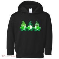 Gnome St Patricks Holiday Clover Toddler Hoodie thumb 0