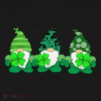 Gnome St Patricks Holiday Clover Tote Bag thumb 4