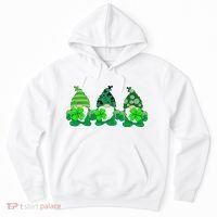 Gnome St Patricks Holiday Clover Hoodie thumb 0