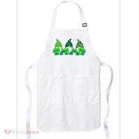 Gnome St Patricks Holiday Clover Apron thumb 0
