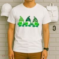 Gnome St Patricks Holiday Clover T-Shirt thumb 6