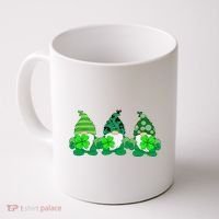 Gnome St Patricks Holiday Clover Coffee Mug thumb 0