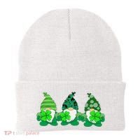 Gnome St Patricks Holiday Clover Beanie thumb 0
