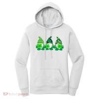 Gnome St Patricks Holiday Clover Women's Hoodie thumb 0
