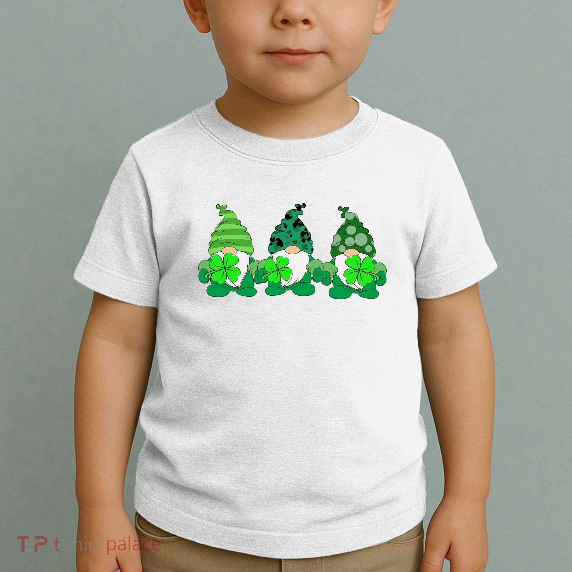Gnome St Patricks Holiday Clover Toddler T-Shirt