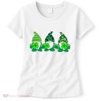 Gnome St Patricks Holiday Clover Women's T-Shirt thumb 0