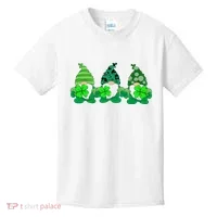 Gnome St Patricks Holiday Clover Kids T-Shirt thumb 0