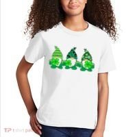 Gnome St Patricks Holiday Clover Kids T-Shirt thumb 2
