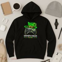 Gamerchaun St Patrick's Day Game Hoodie thumb 3