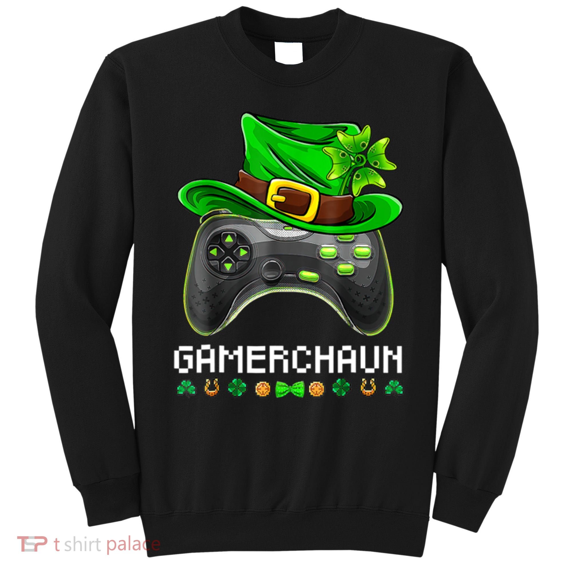 Gamerchaun St Patrick's Day Game Sweatshirt
