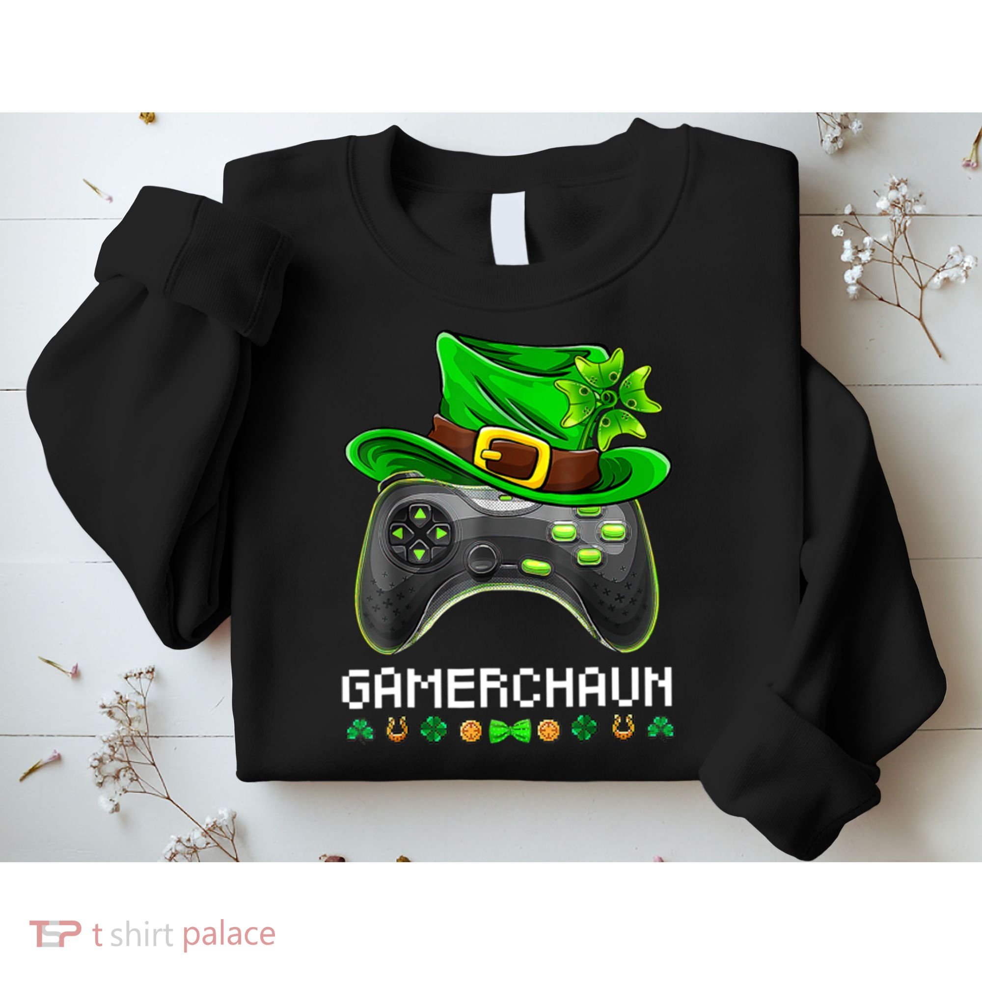 Gamerchaun St Patrick's Day Game Sweatshirt