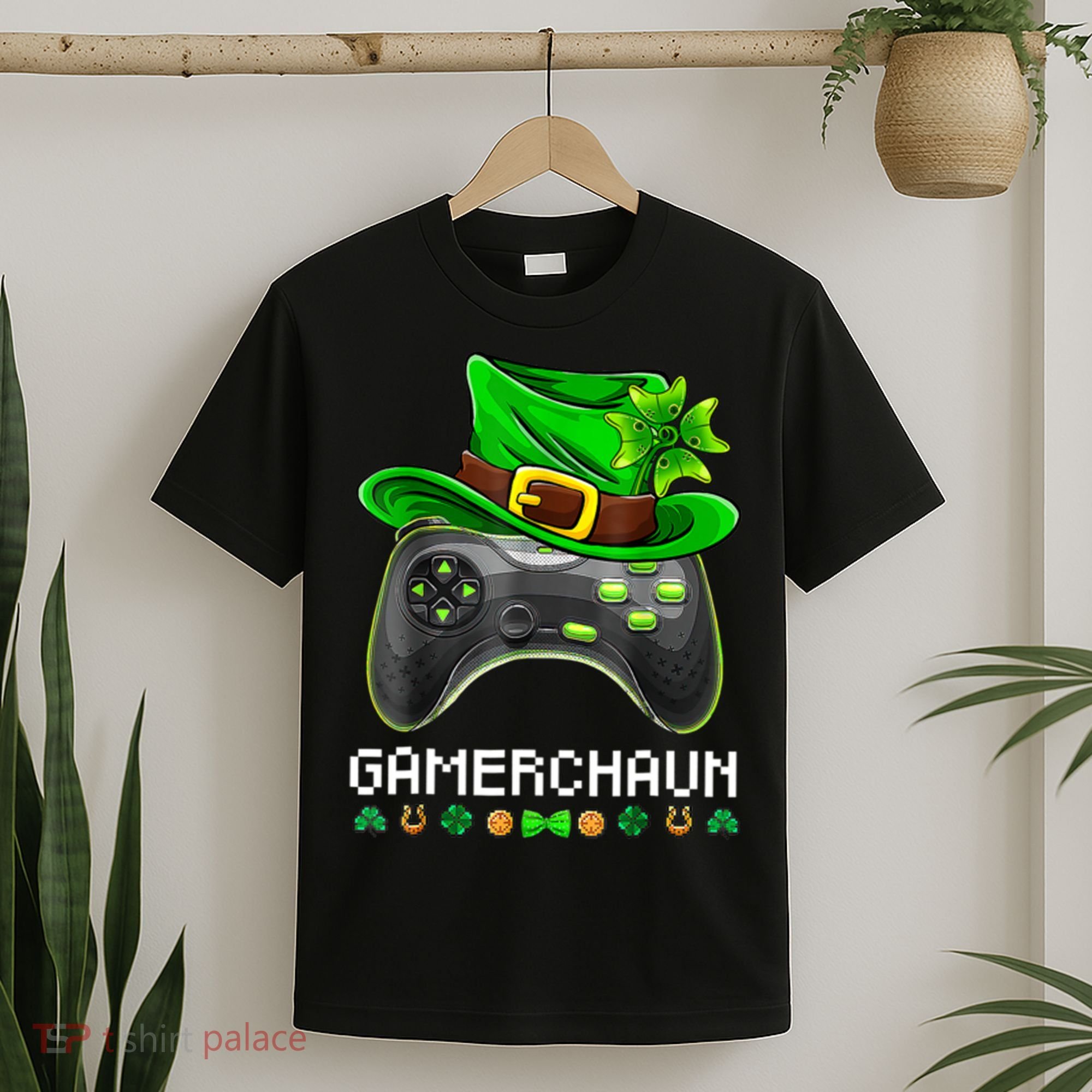 Gamerchaun St Patrick's Day Game T-Shirt